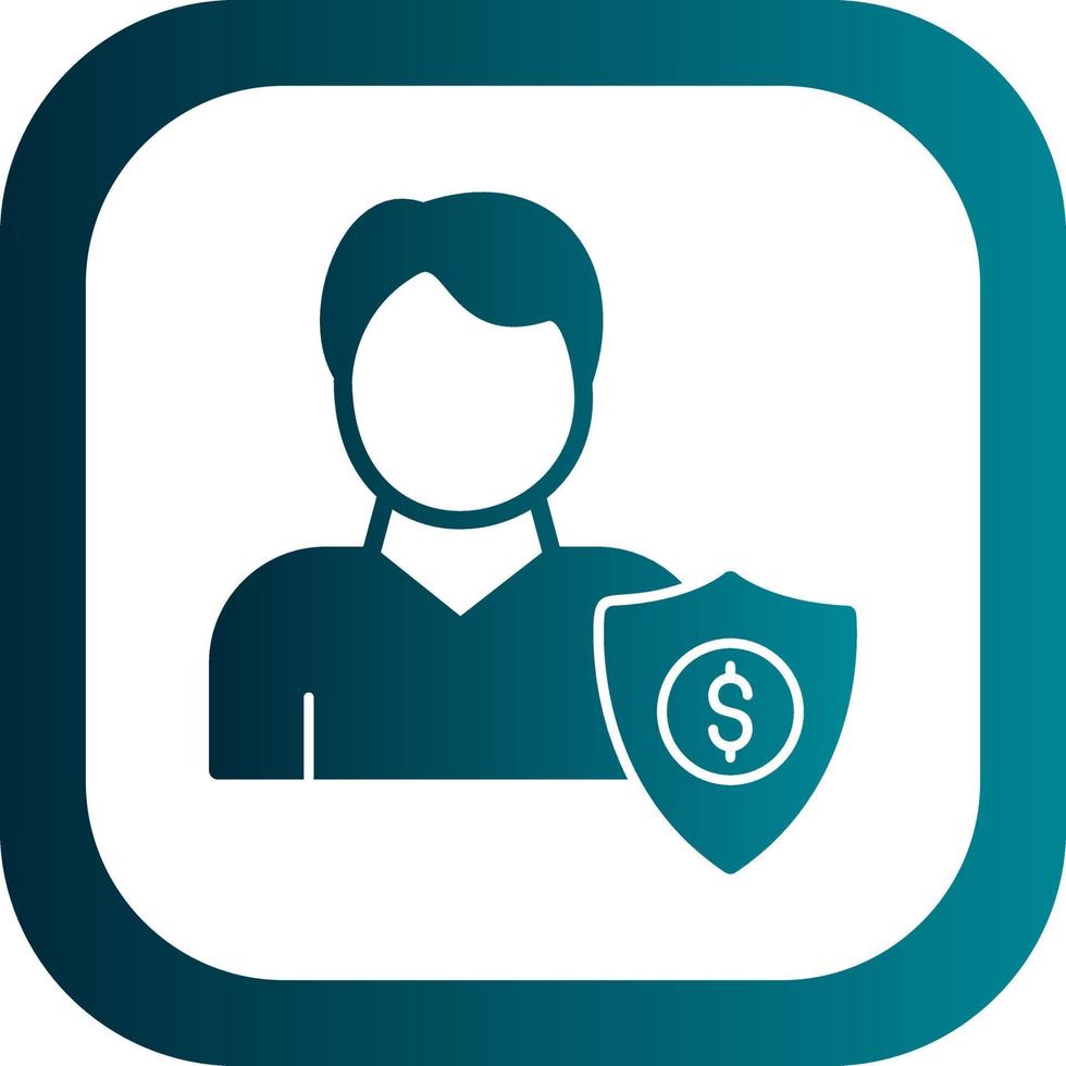 Employer Sponsored Insurance Vector Icon Design