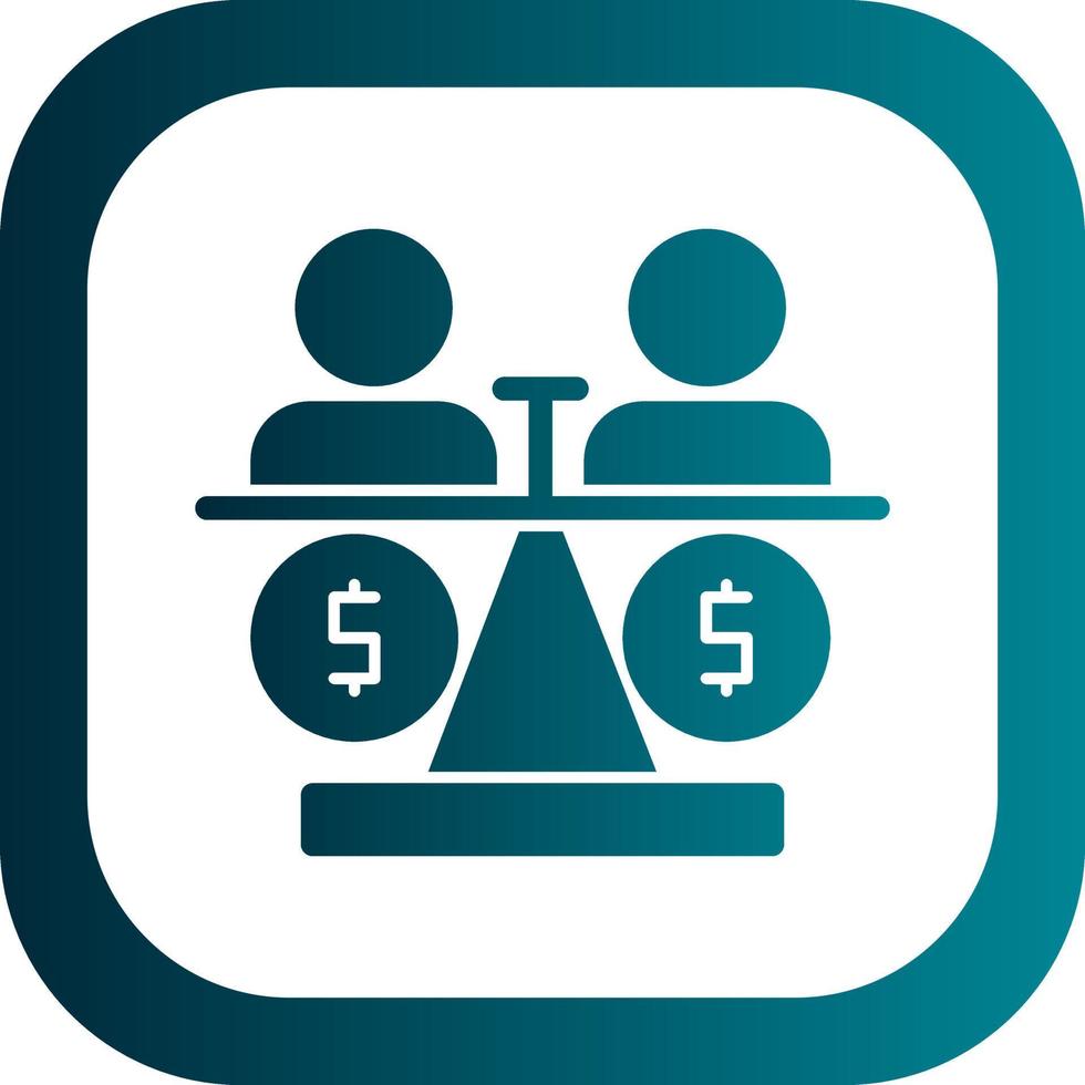 Equity Financing Vector Icon Design