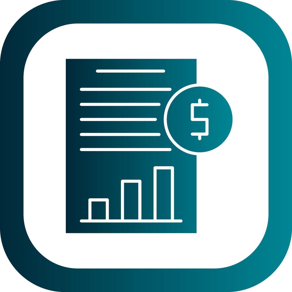 Cash Flow Statement Vector Icon Design