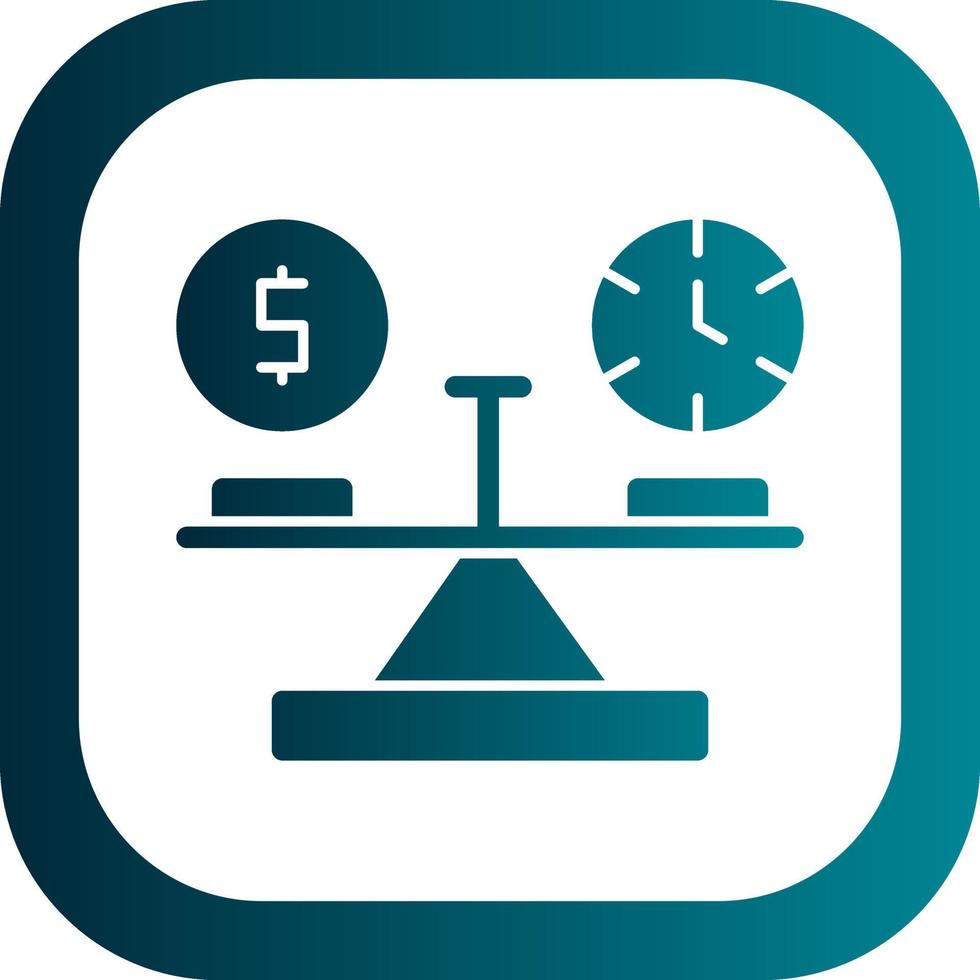 Balance Vector Icon Design
