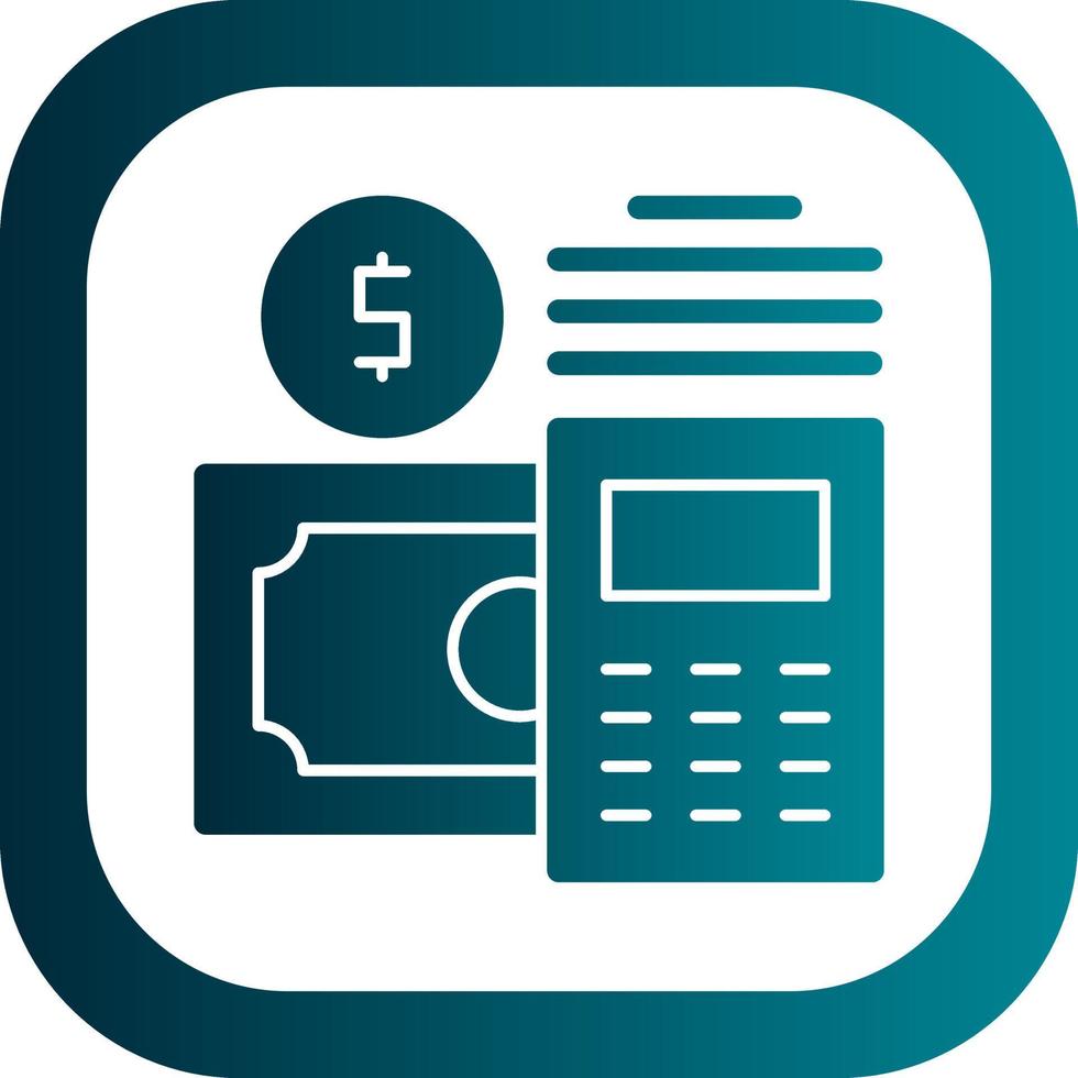 Budget Vector Icon Design