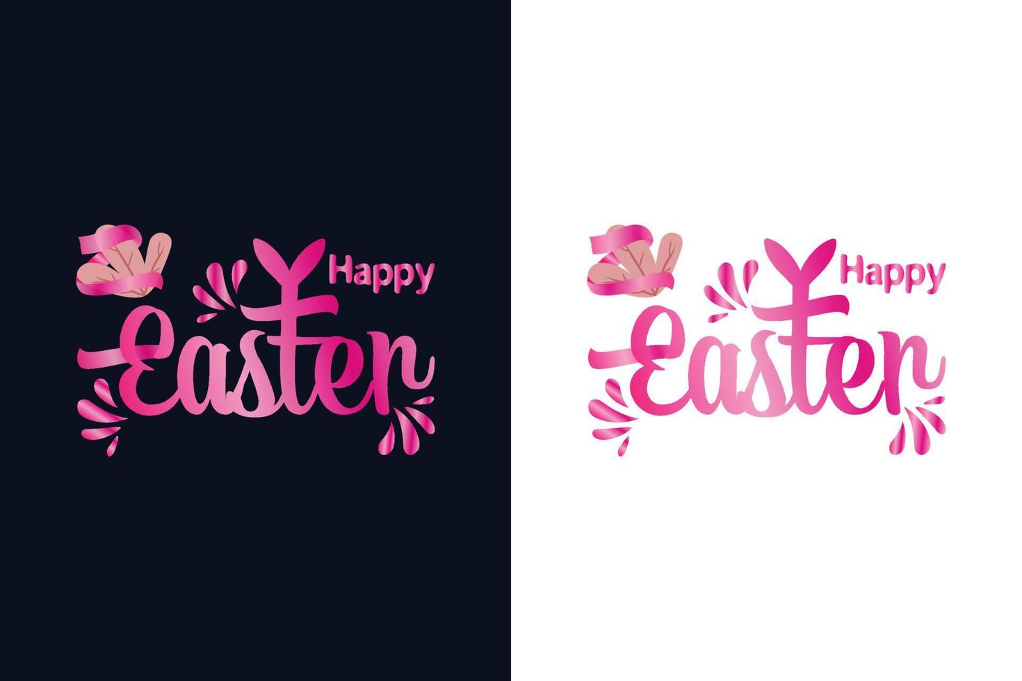 Happy Easter. Easter day t-shirt design template vector
