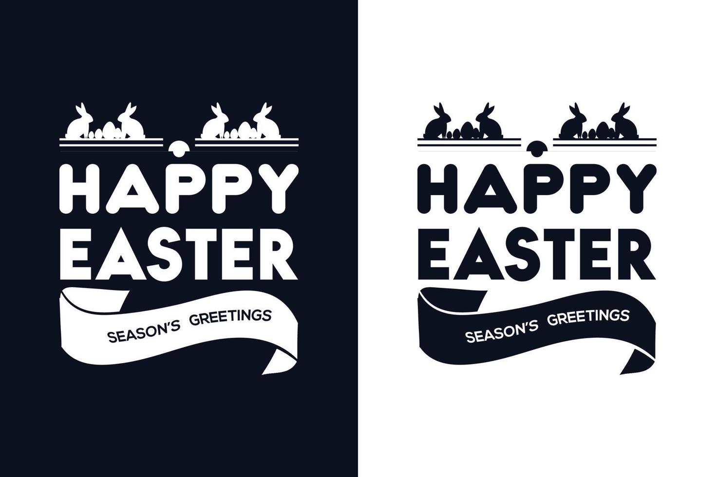 happy Easter day t-shirt design template vector