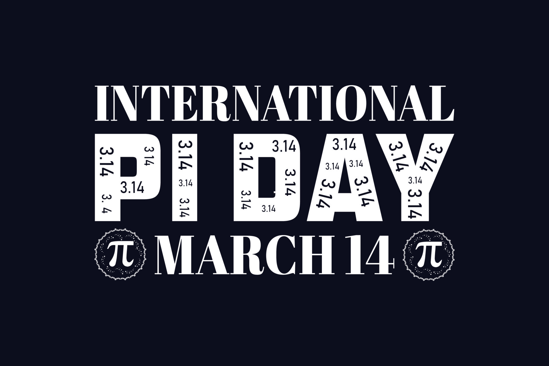 International Pi day. March 14 20710677 Vector Art at Vecteezy
