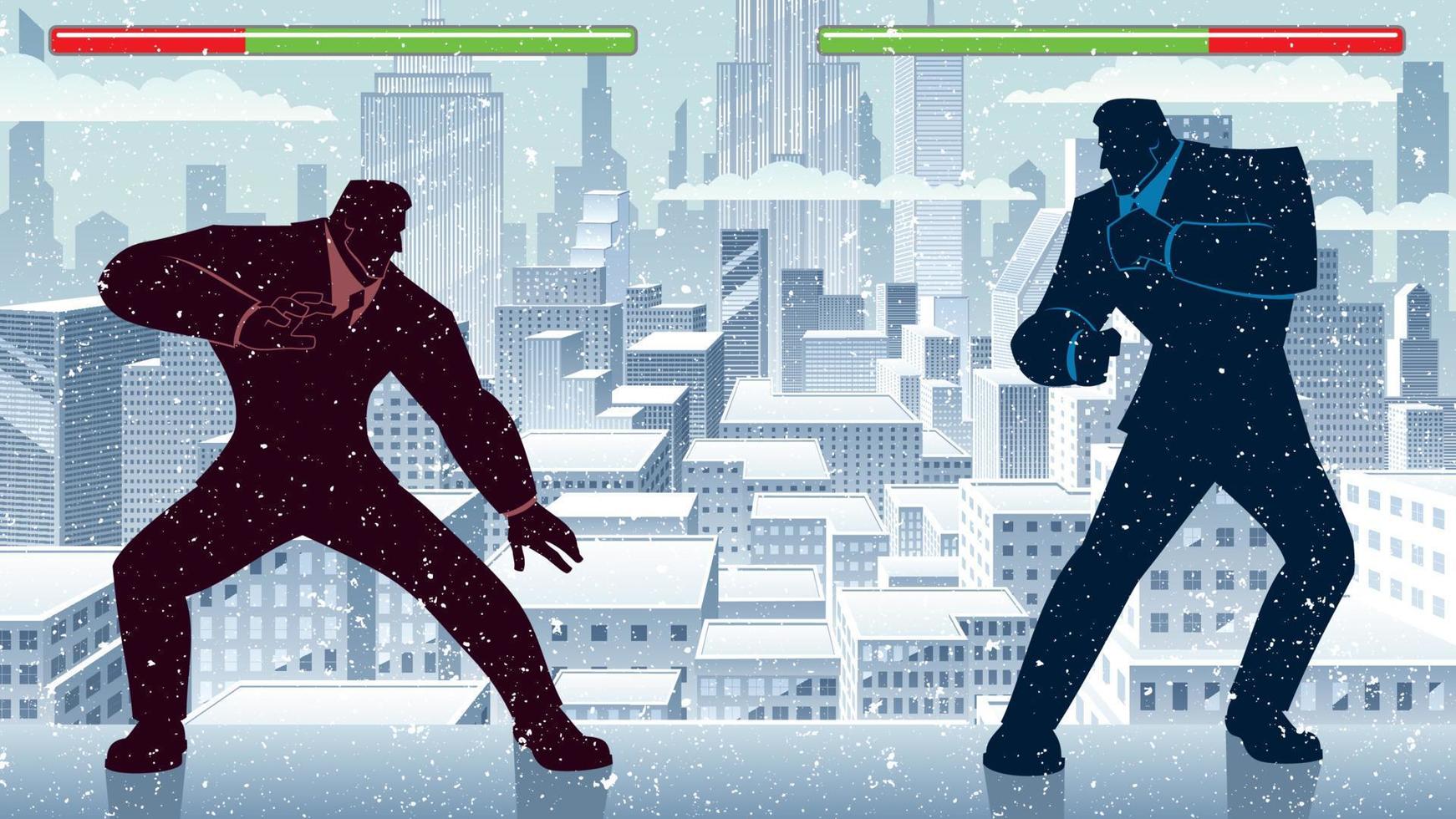 Business Competition Combat vector