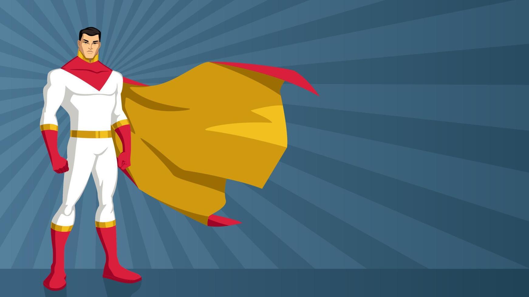 Superhero Asian Ray Light vector