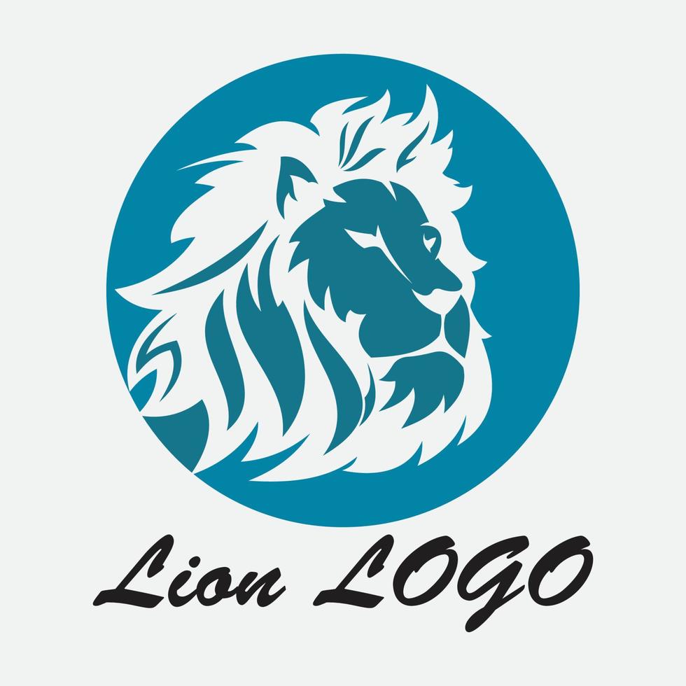 Lion Logo Template vector icon