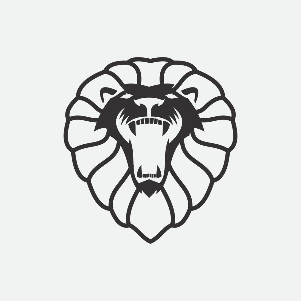 Lion Logo Template vector icon