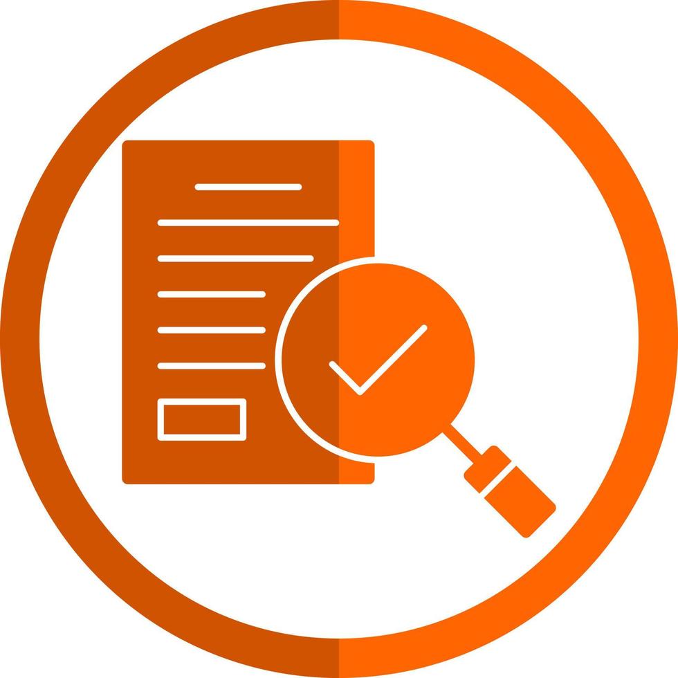 Audit Staff Vector Icon Design