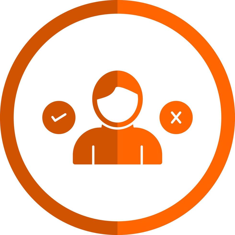 Decision Making Vector Icon Design