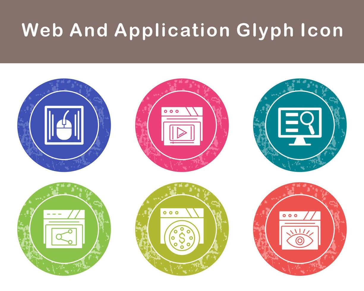 Web And Application Vector Icon Set