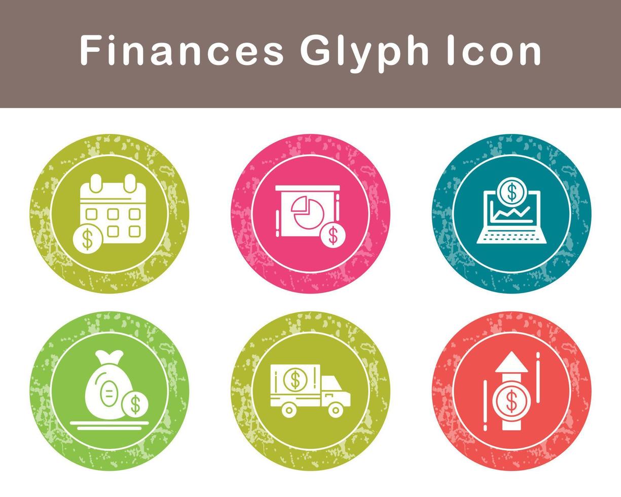 Finances Vector Icon Set