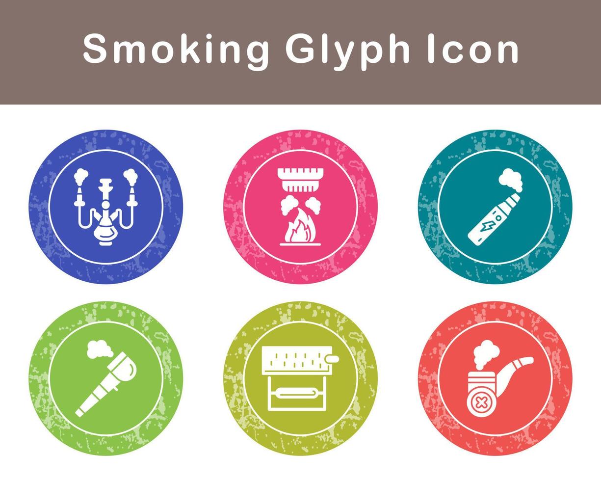 Smoking Vector Icon Set
