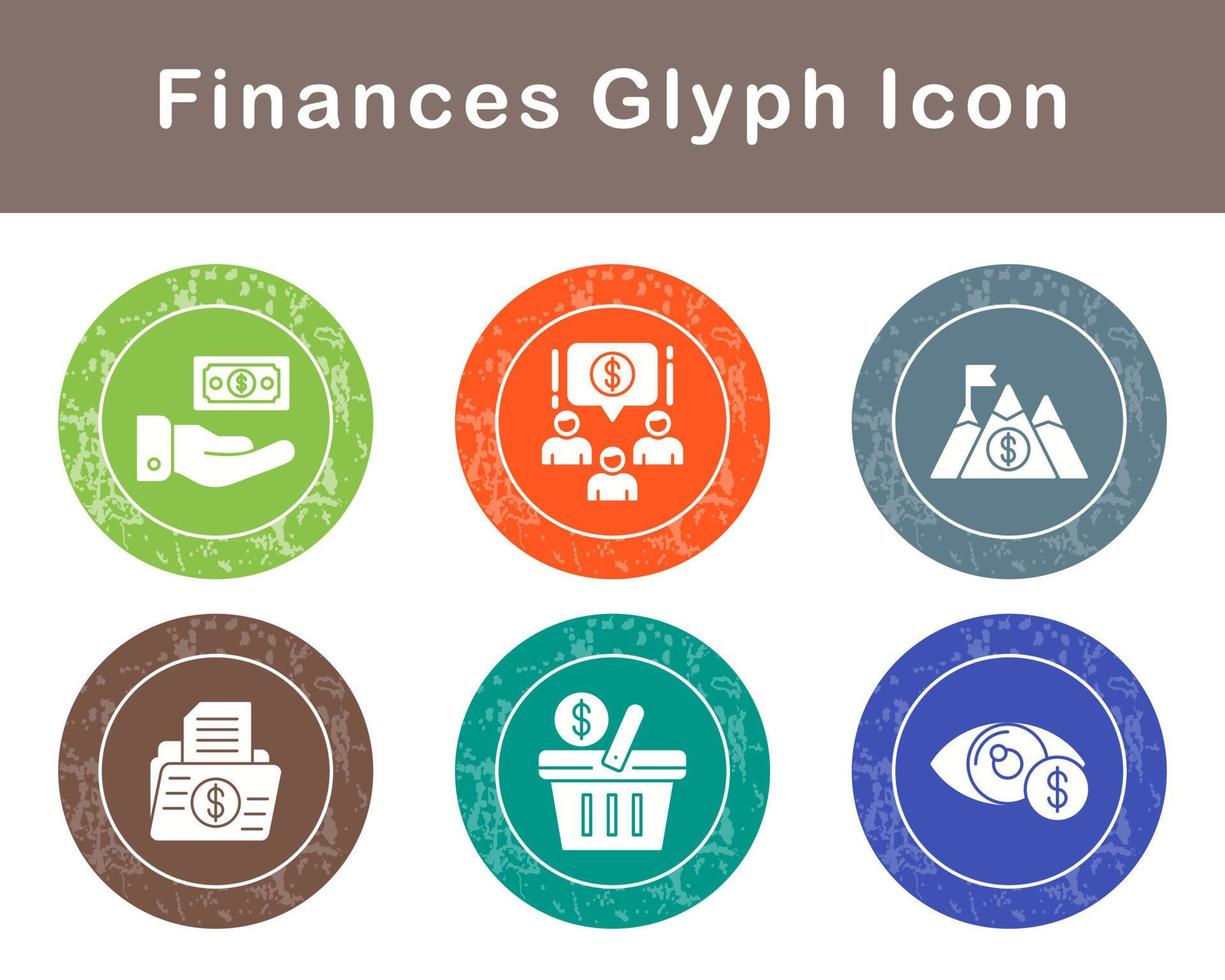 Finances Vector Icon Set