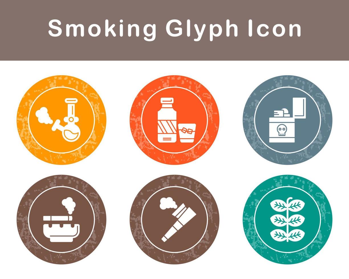 Smoking Vector Icon Set