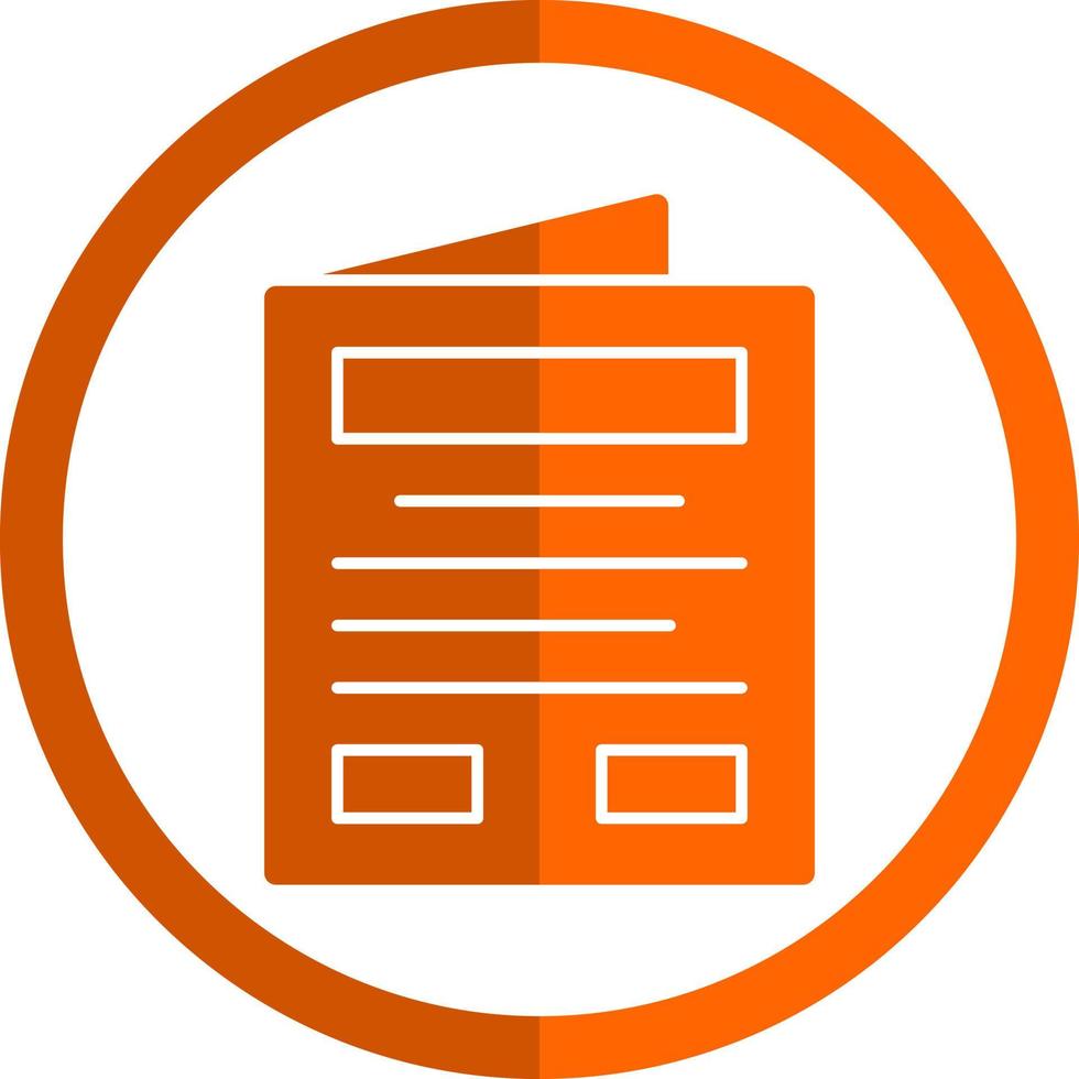 Magazine Vector Icon Design