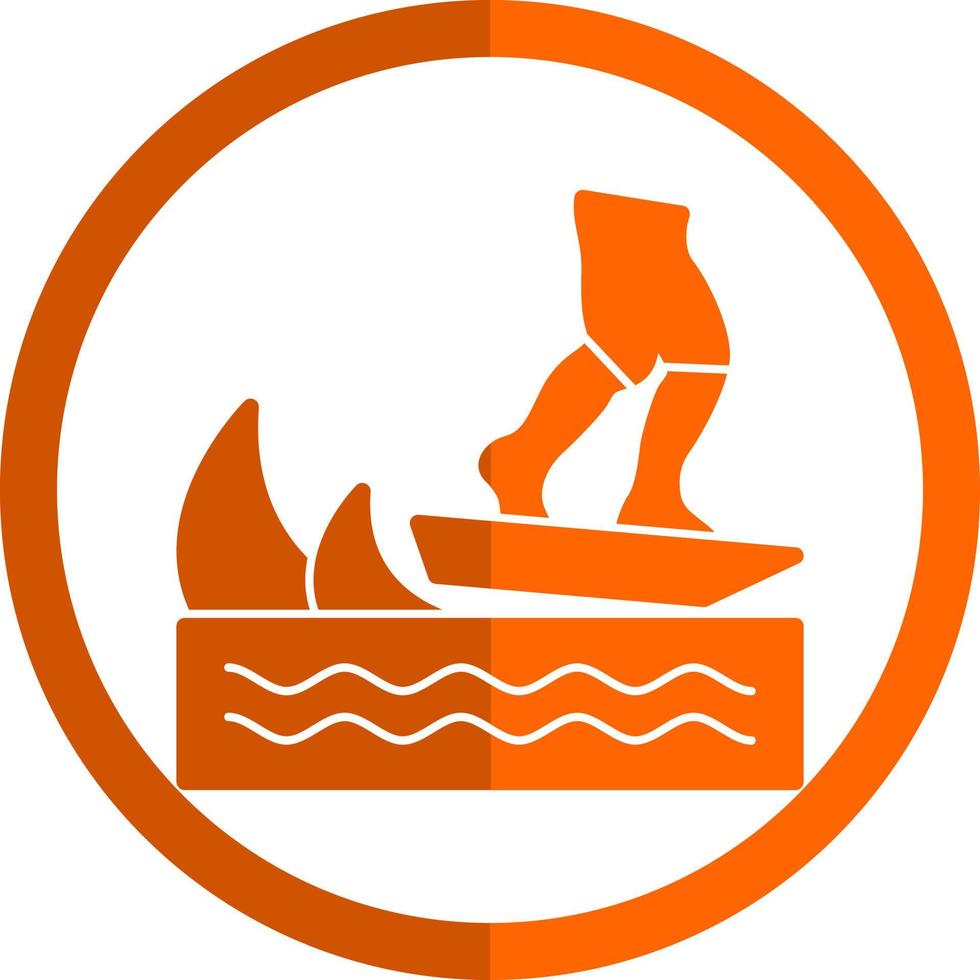 Skurfing Vector Icon Design