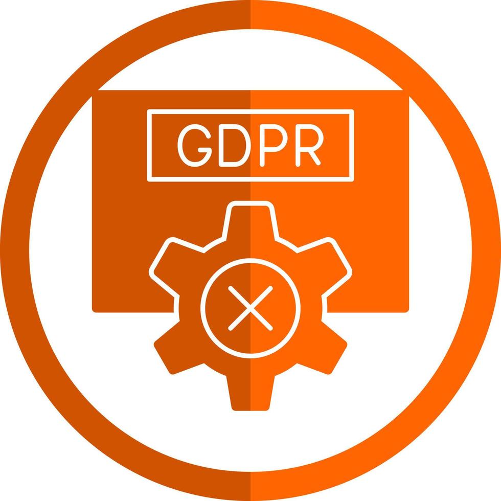 Restriction Of Processing Vector Icon Design