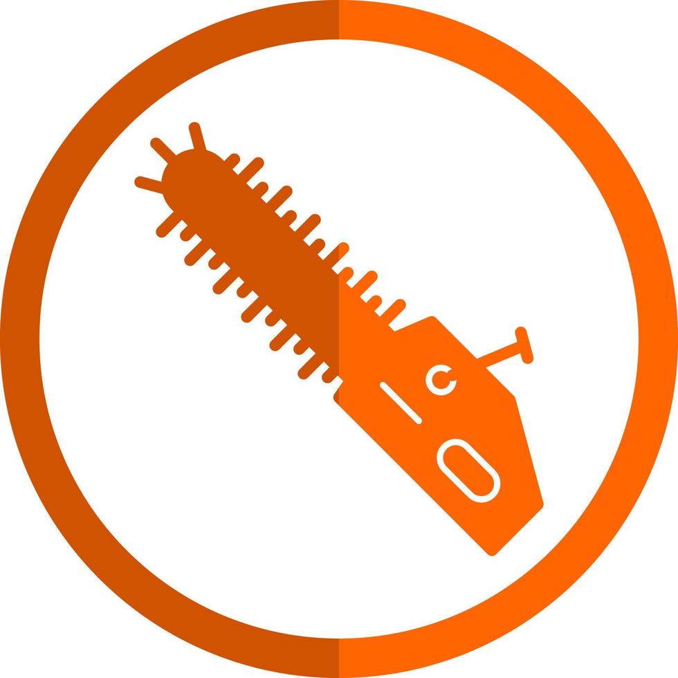 Chainsaw Vector Icon Design