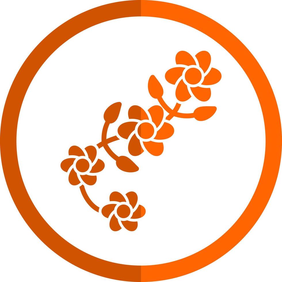 Floral Design Vector Icon Design