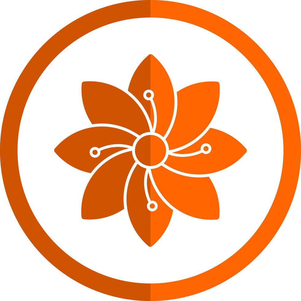 Hydrangea Vector Icon Design