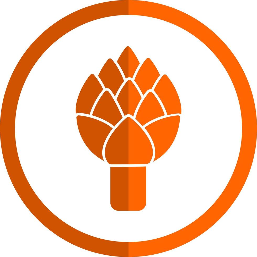 Artichoke Vector Icon Design