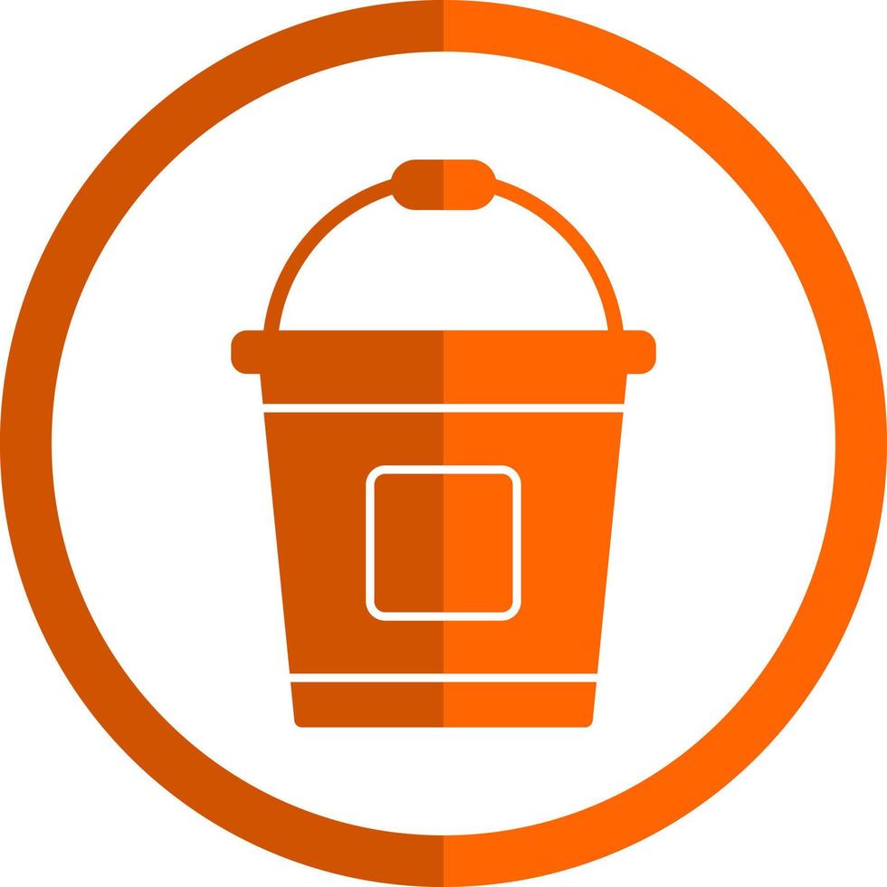 Bucket Vector Icon Design