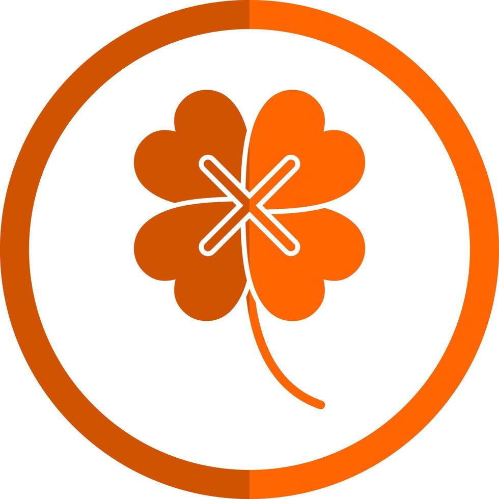 Clover Vector Icon Design