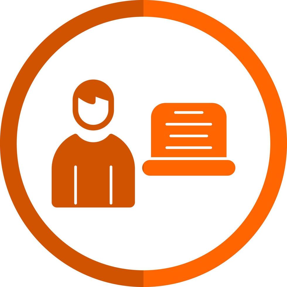 Programmer Vector Icon Design