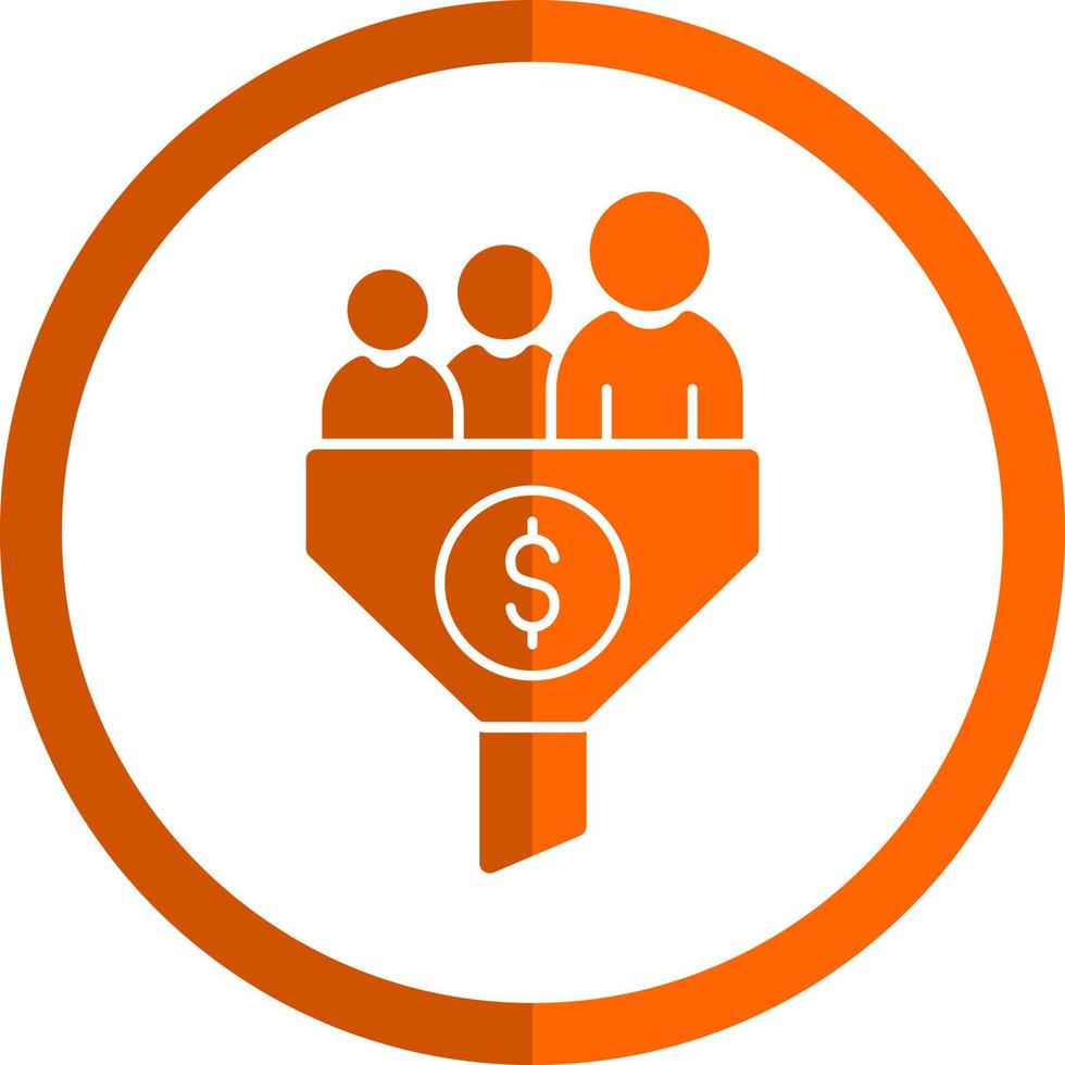 Sales Funnel Strategist Vector Icon Design