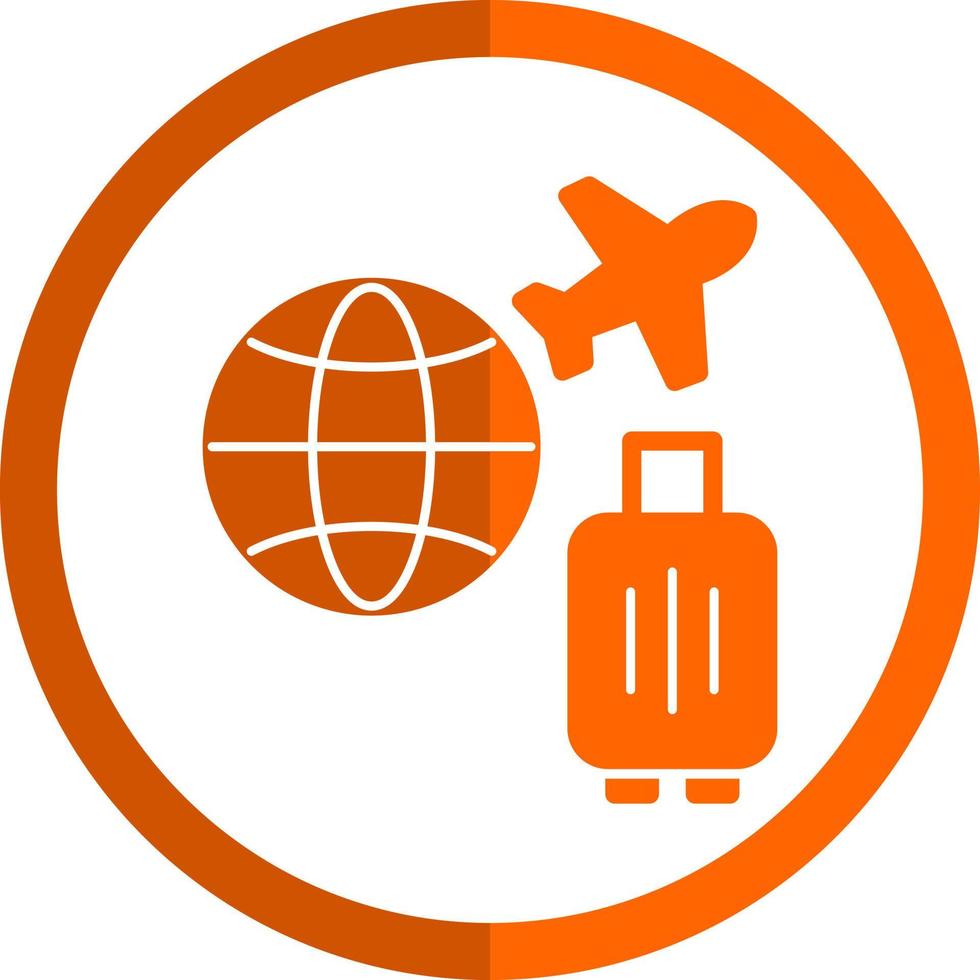 Travel Insurance Vector Icon Design