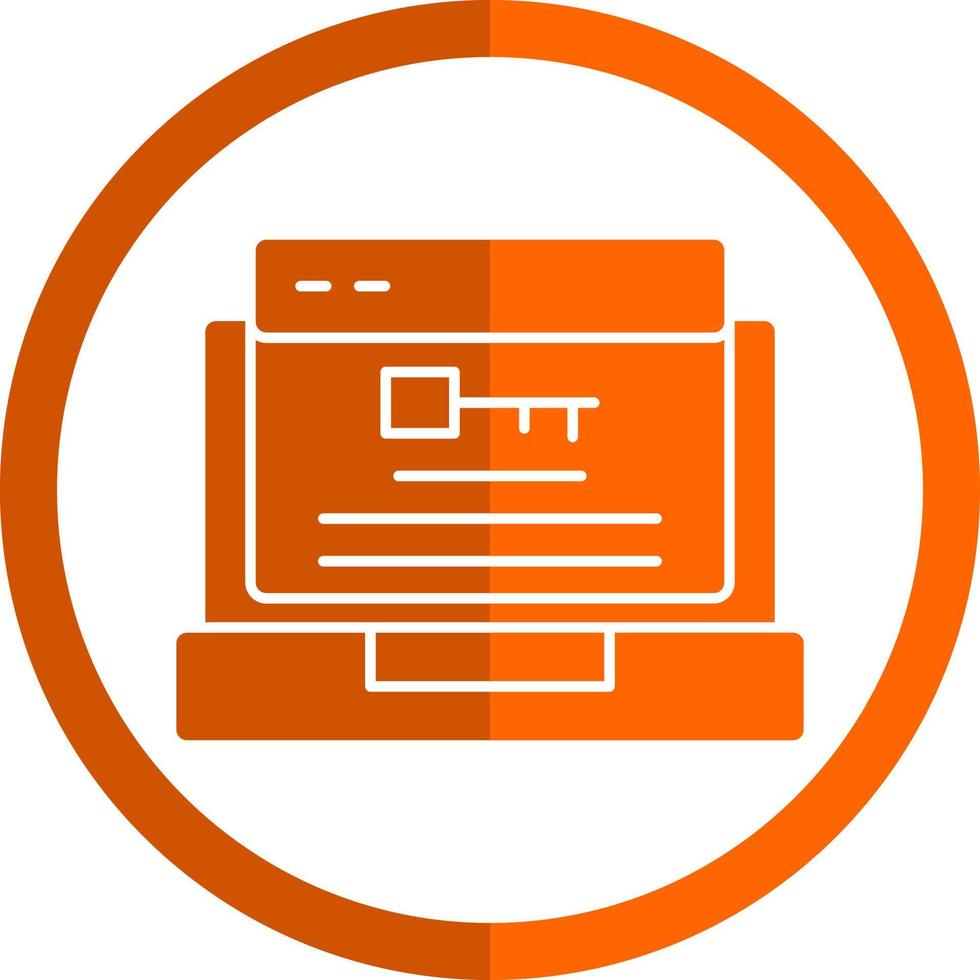 Keyword Density Vector Icon Design