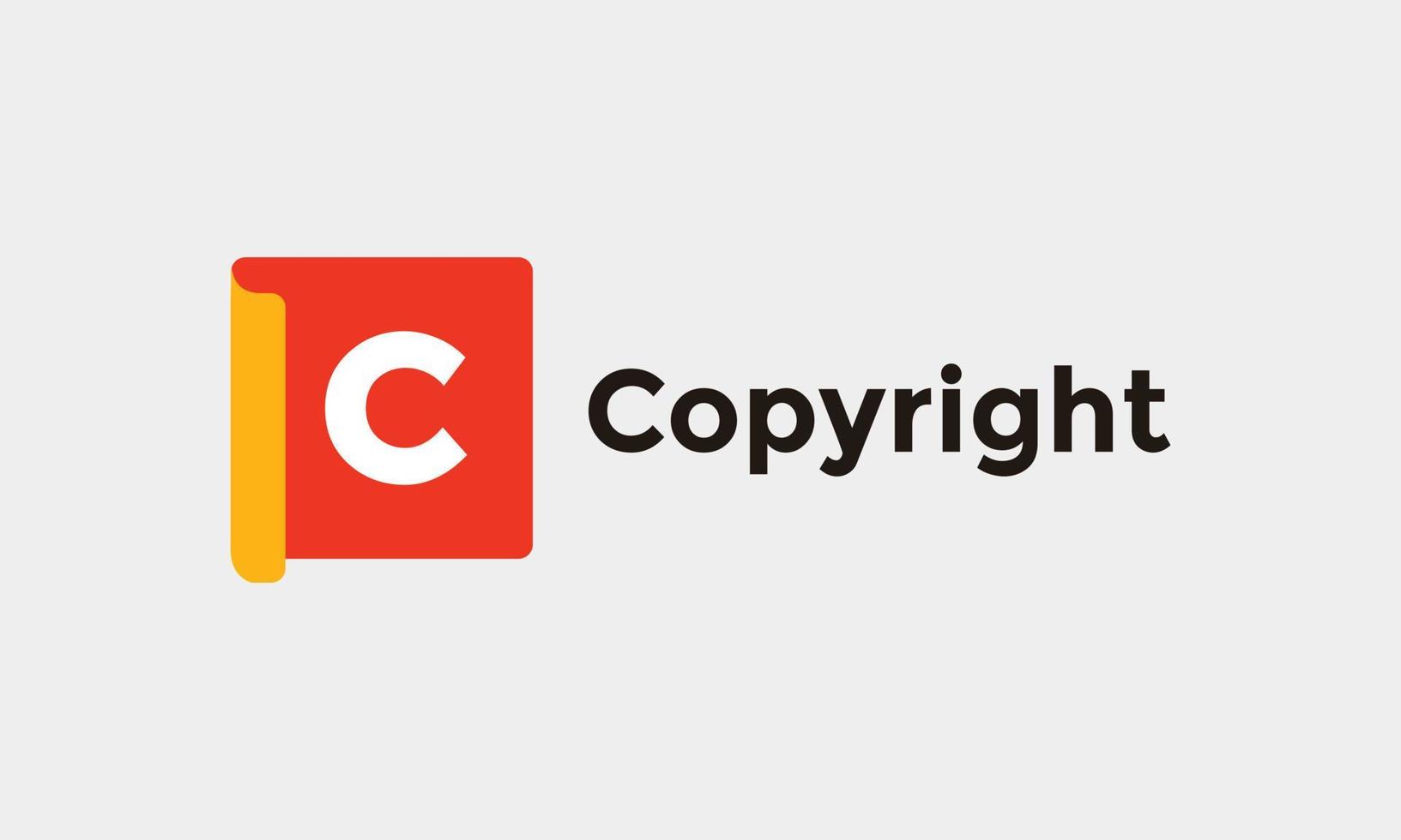Logo vector  minimalist concept logotype alphabet letter C design