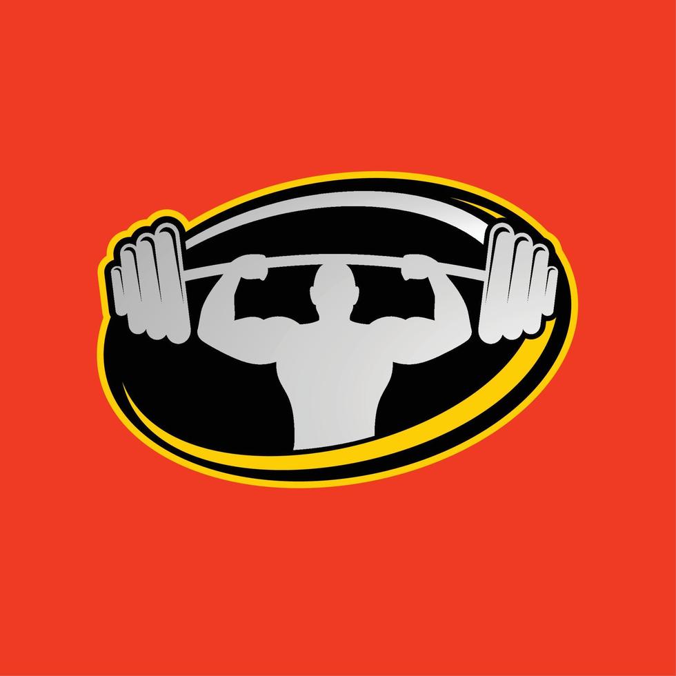 Fitness and Gym Logo. Bodybuilding Logo design inspiration Vector