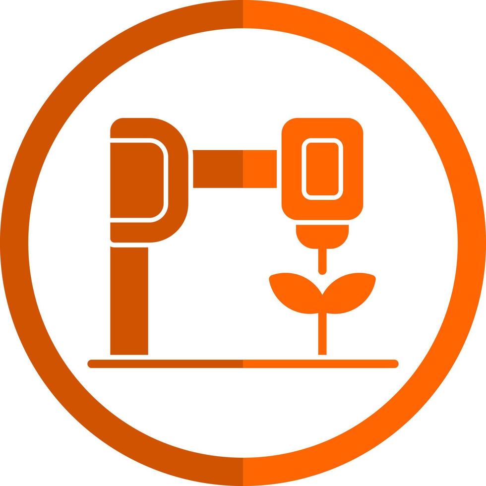 Bioprinting Vector Icon Design