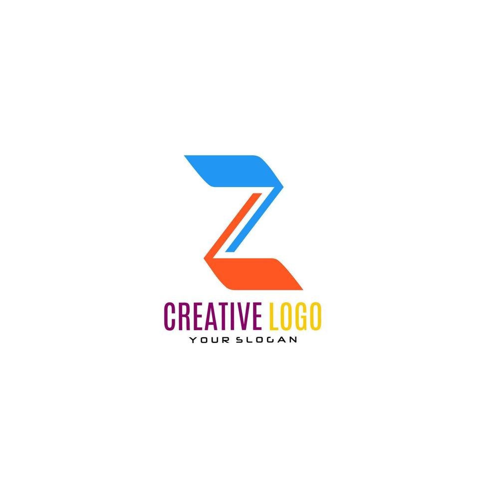 Creative Letter Z Logo Design. 20713062 Vector Art at Vecteezy