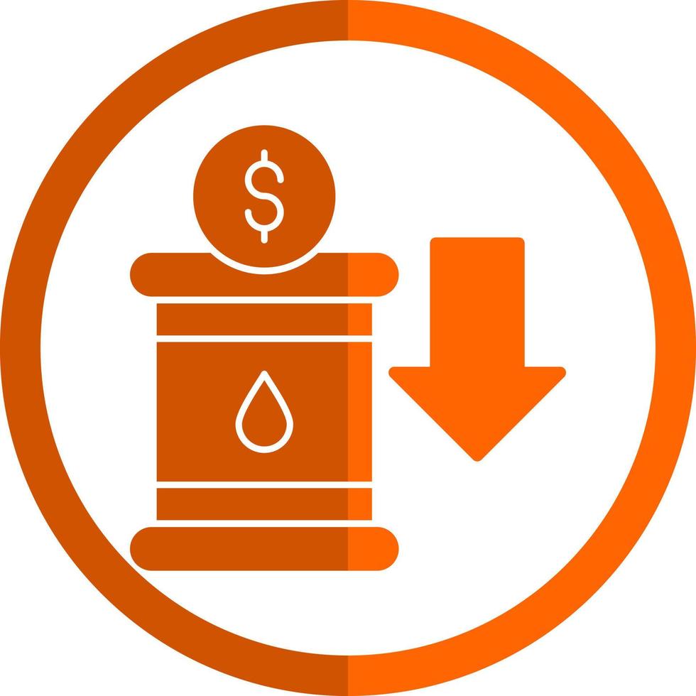 Oil Investing Vector Icon Design