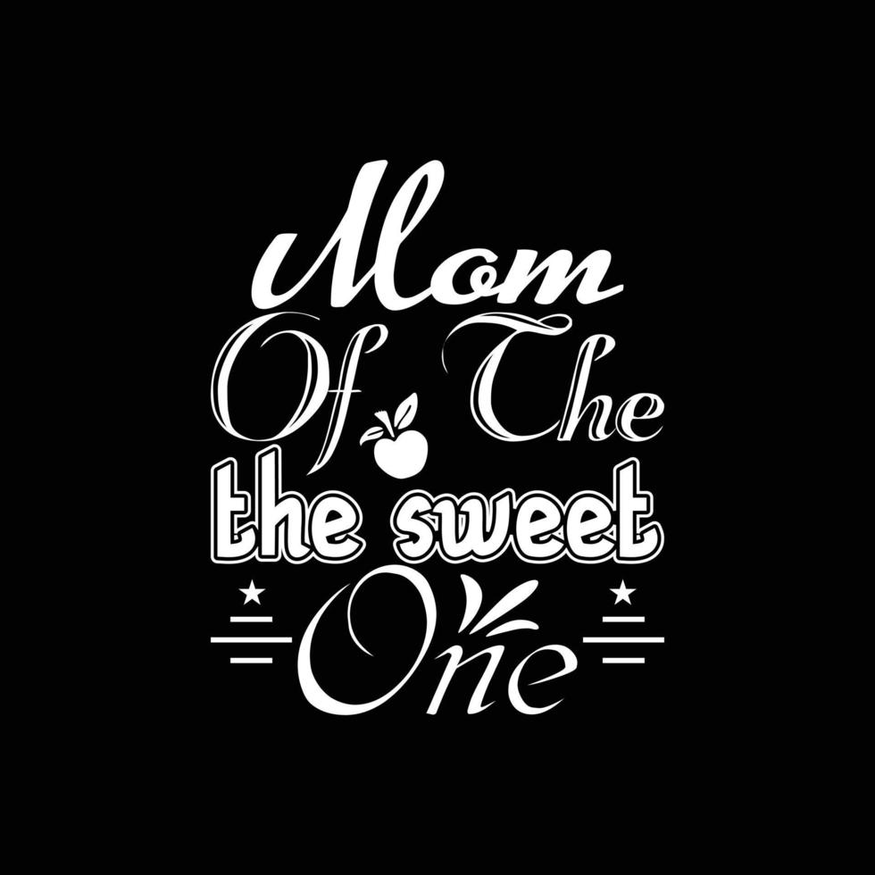 MOTHER'S DAY T-SHIRT DESIGN vector