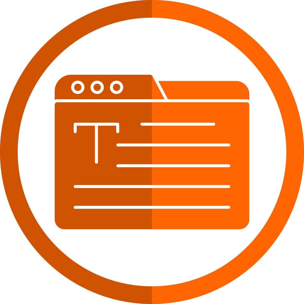 Copywriting Vector Icon Design