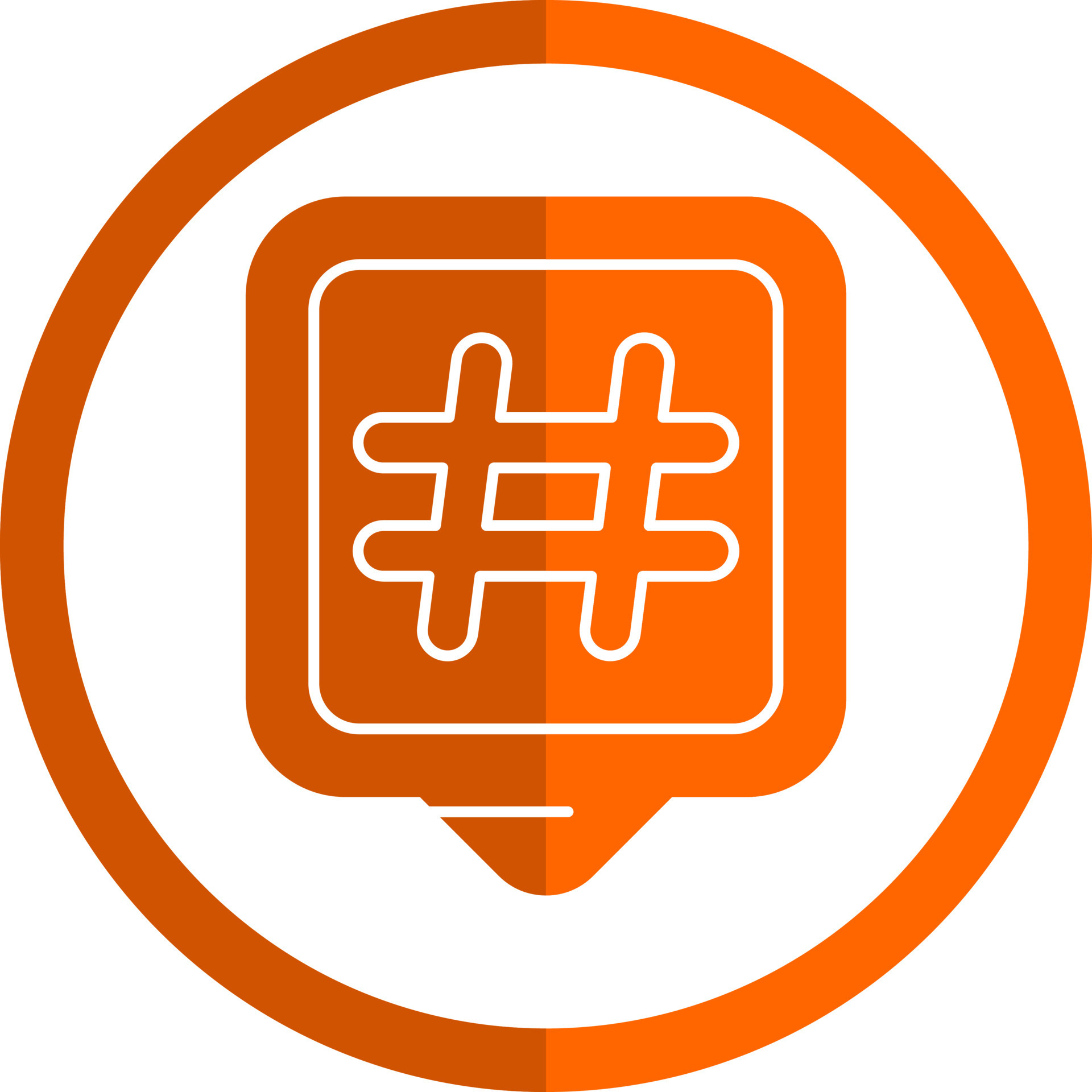 Hashtags Vector Icon Design 20713260 Vector Art at Vecteezy