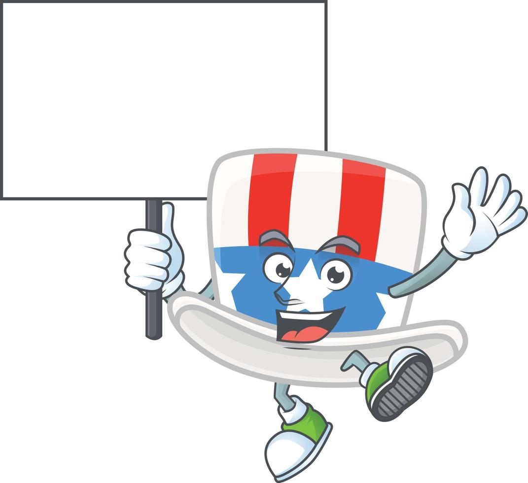 Uncle Sam Hat Icon Design vector