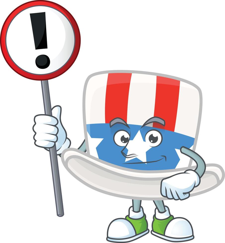 Uncle Sam Hat Icon Design vector