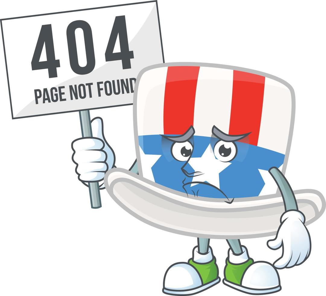 Uncle Sam Hat Icon Design vector