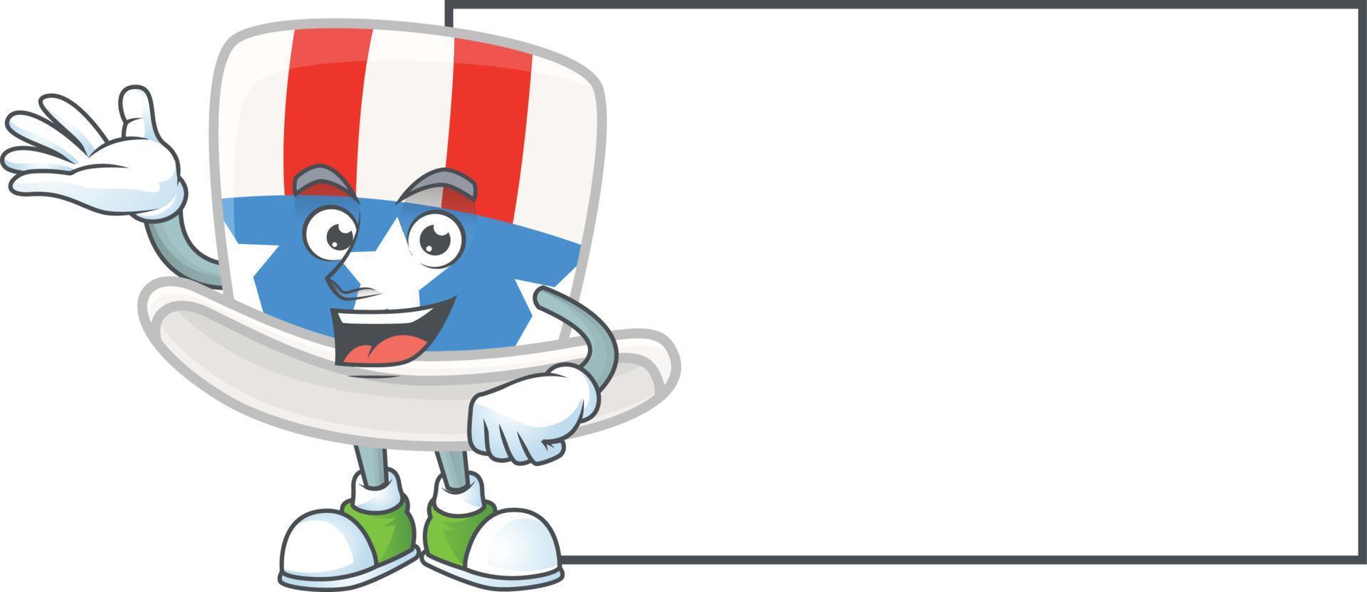 Uncle Sam Hat Icon Design vector