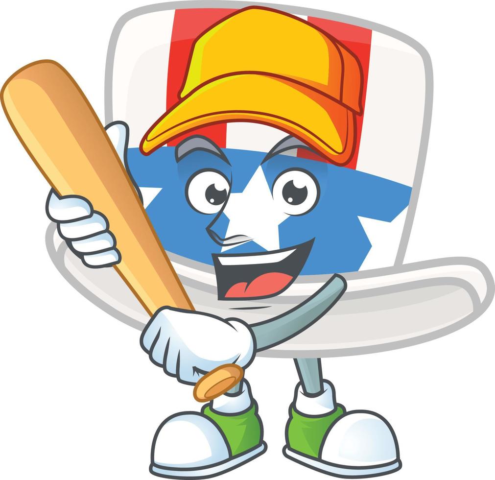 Uncle Sam Hat Icon Design vector