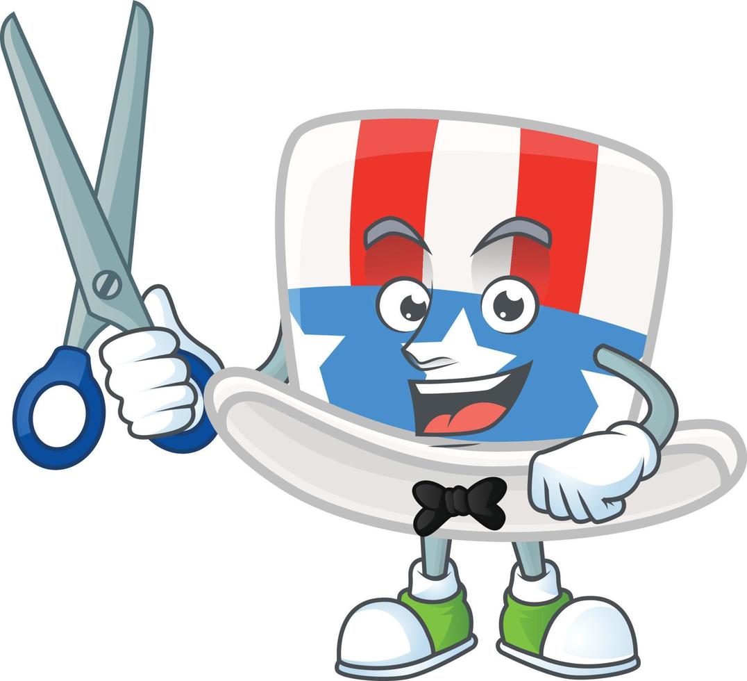 Uncle Sam Hat Icon Design vector