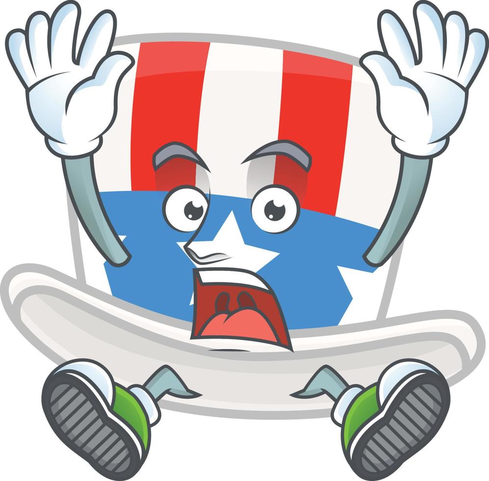 Uncle Sam Hat Icon Design vector