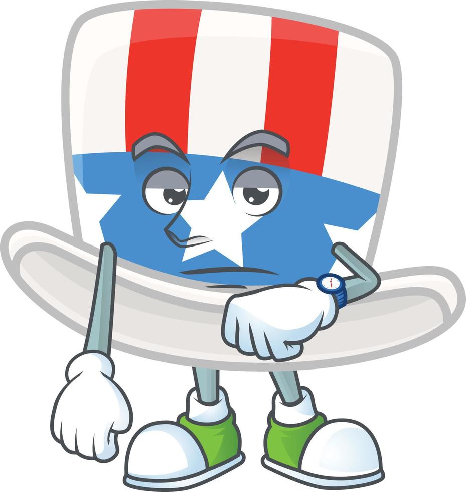 Uncle Sam Hat Icon Design vector