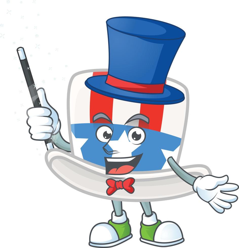 Uncle Sam Hat Icon Design vector