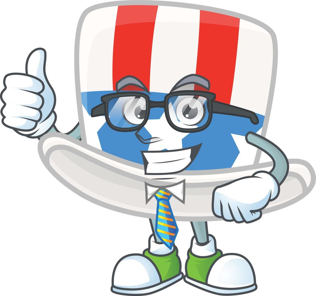 Uncle Sam Hat Icon Design vector